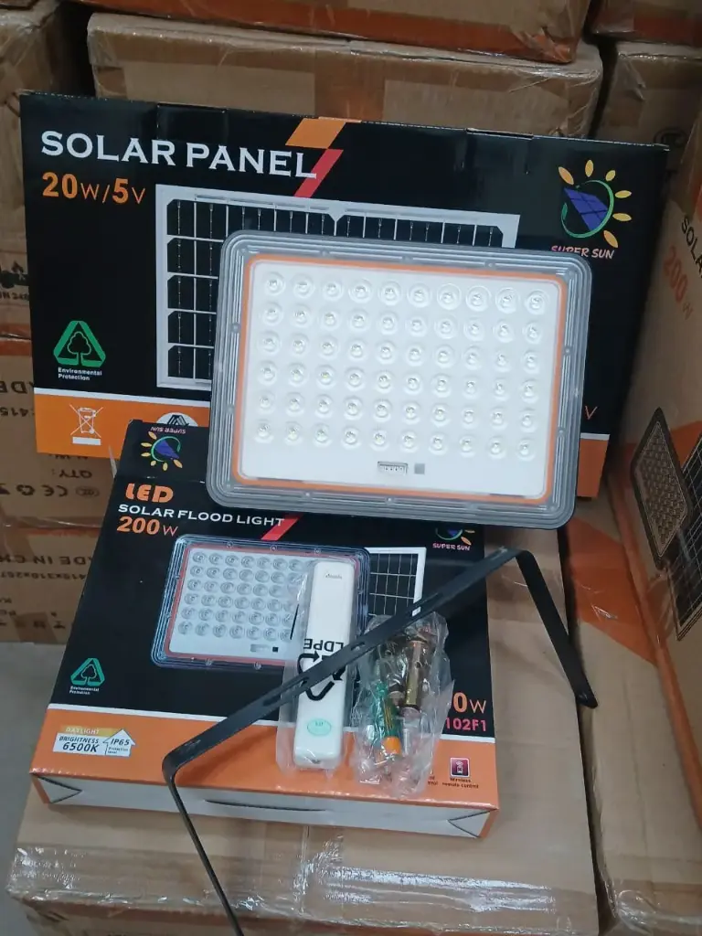 200W Solar Floodlight for FD Fittings — irrigation supply Kenya