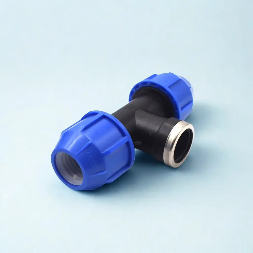 50mm HDPE Female Threaded Tee