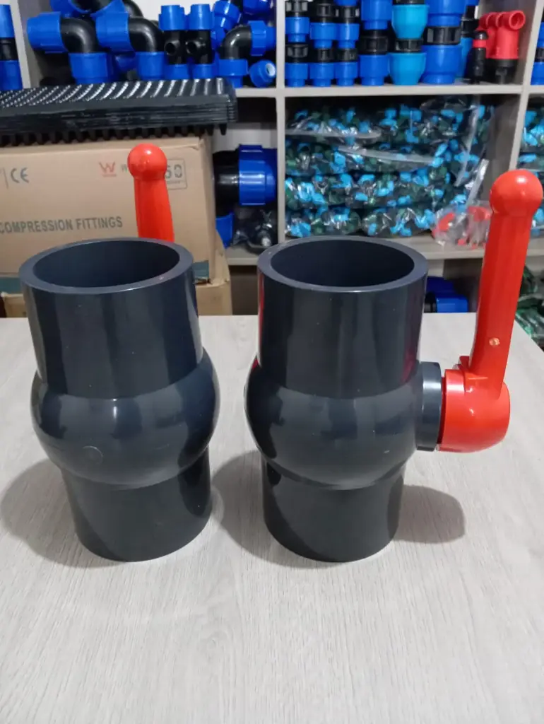 75mm PVC Ball Valve for FD Fittings — irrigation supply Kenya