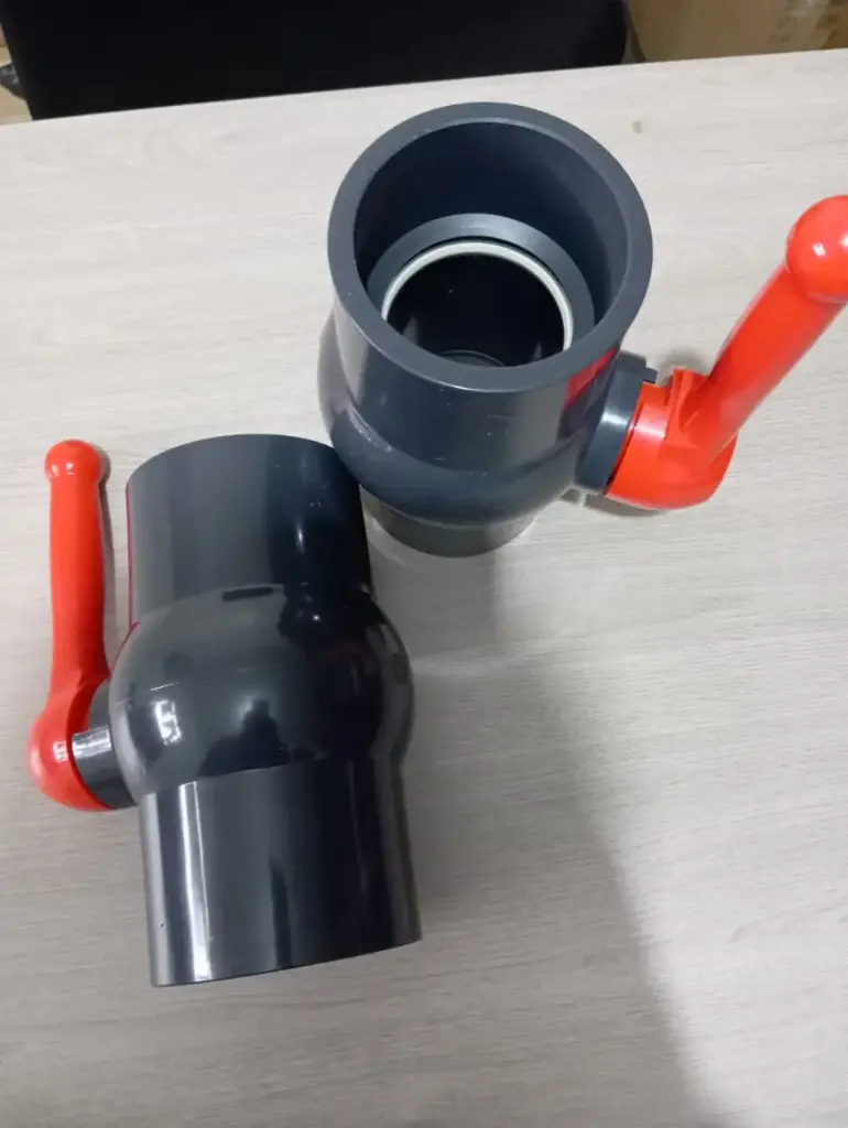 90mm PVC Ball Valve (Glue Type)
