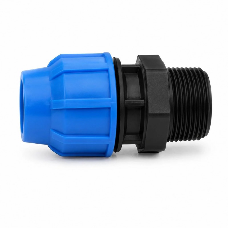 HDPE Compression Male Adaptor