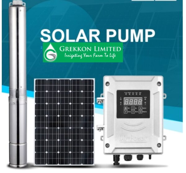 Solar Powered Submersible Water Pump for FD Fittings — irrigation supply Kenya